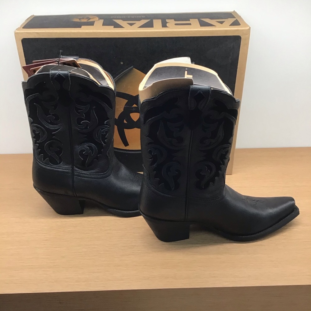 Ariat Shada Mid Calf Women's Western Boots 9 1/2 - Picture 3 of 13
